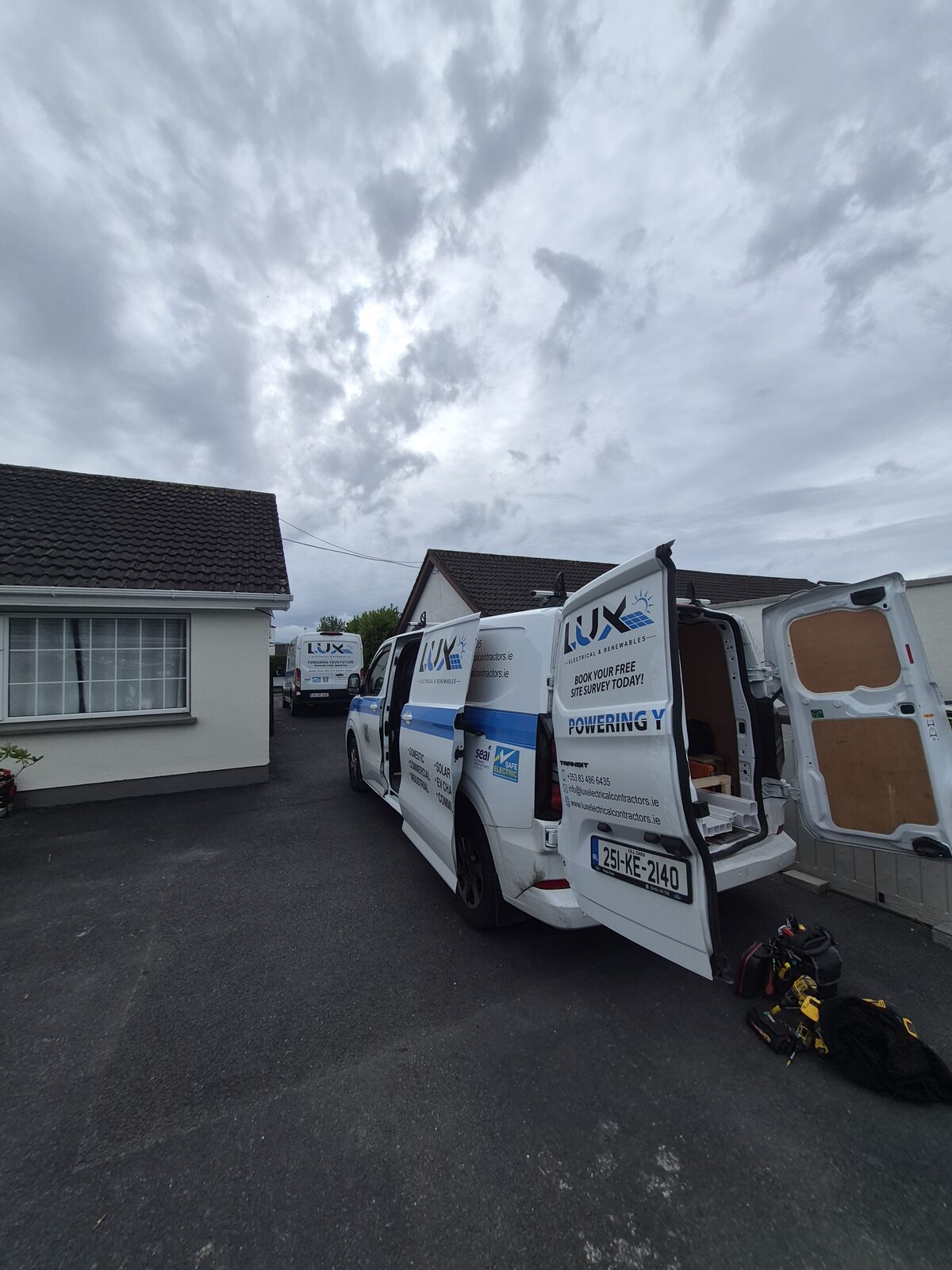 Lux Electrical team at work