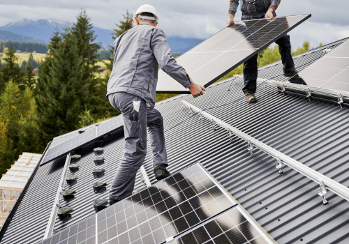 Install solar panels, increase property value